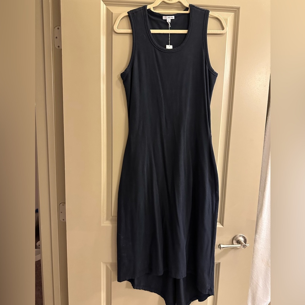 James Perse Navy Blue Sleeveless Maxi